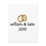 Prince William & Kate's Wedding 2011 Post Cards
