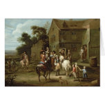 Prince William of Orange with Huntsmen cards