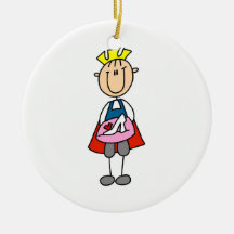 Prince With Glass Slipper Ornaments