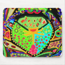 Princes Dianna Diamond Heart Mousepad