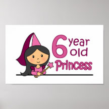 Princess Age 6 Posters