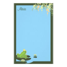 Princess and Frog Stationary Stationery Design