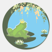 Princess and Frog Sticker
