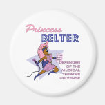 Princess Belter (dark skin) Magnet