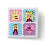 Princess Big Sister Buttons
