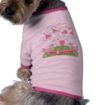 PRINCESS BIG SISTER DOG TEE SHIRT