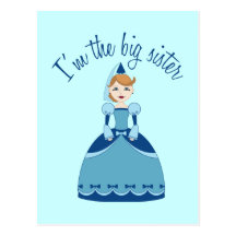 Princess Big Sister Postcards