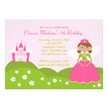 Princess Birthday Party Invitation