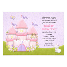 Princess Birthday Party Invitation