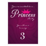 Princess Birthday Party Invitation