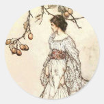 Princess Bride Round Stickers