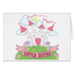 Princess Castle Little Sister Greeting Card