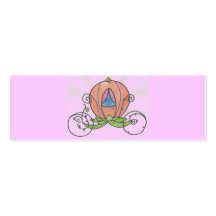 Princess Coach Profile Card Business Card Template