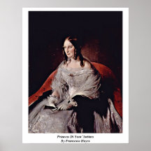 Princess Di Sant 'Antimo By Francesco Hayez Print