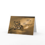 Princess Diamond Engagement Announcement cards