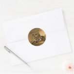 Princess Diamond Engagement Envelope Seals stickers