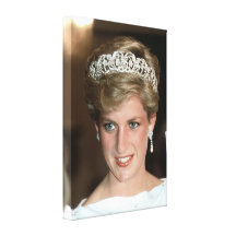 Princess Diana Bahrain 1986 Canvas Print