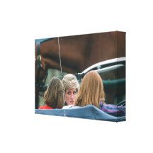 Princess Diana Windsor Canvas Print