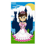 Princess & Enchanted Castle Bookmark Business Card