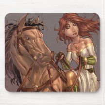 Princess Evelet Mouse Pad