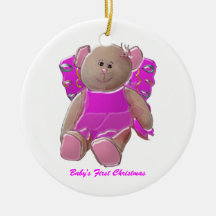 PRINCESS FAIRY BEAR, Baby's First Christmas Ornaments