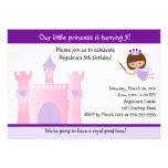 Princess/Fairy/ Castle Birthday Invitation