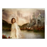 Princess Fantasy Castle Wedding Gifts Greeting Cards