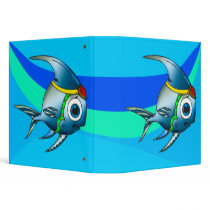 Princess Fish Vinyl Binders