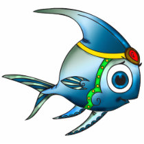 Princess Fish Cut Outs