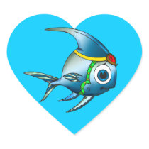Princess Fish Stickers