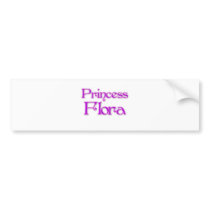 Princess Flora Bumper Sticker