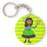 Princess Girl Keychain