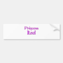 Princess Itzel Bumper Stickers