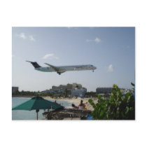 Princess Juliana Airport Postcard
