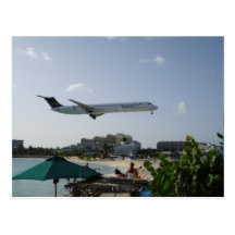 Princess Juliana Airport Postcard
