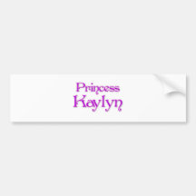 Princess Kaylyn Bumper Stickers