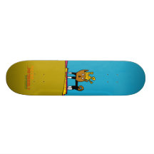 Princess kittydeck, MaybeProbablyLogo_alone Skateboard