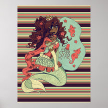 Princess Mermaid Poster