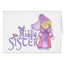 Princess Middle Sister Card