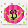 Princess Monogram mousepad