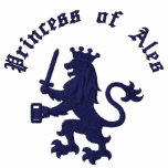 Princess of Ales Embroidered Polo Shirt