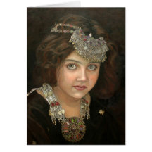 Princess of the East Greeting Card