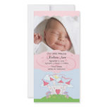 Princess PHOTO Birth Announcement Photo Card
