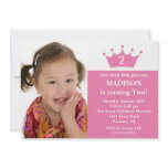 Princess Photo Birthday Invitation