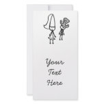 Princess & Pirate Doodle photo cards