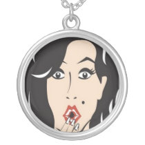 PRINCESS PORTRAITS CARICATURE NECKLACE