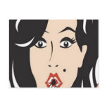 Princess Portraits Caricatures Postcard