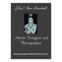 PRINCESS PORTRAITS STUDIOS INVITATION BY MAIL