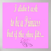 Princess Poster mural 15 x 15 customize it