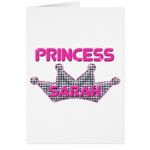 Princess Sarah Greeting Card